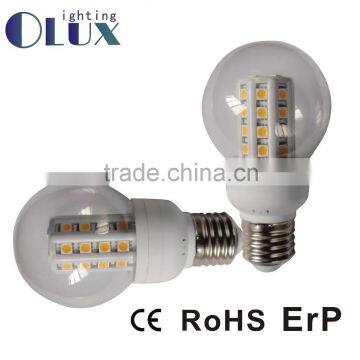 Hot new products for 2015 2835SMD 5W E27 B22 led corn bulb B60 360 degree