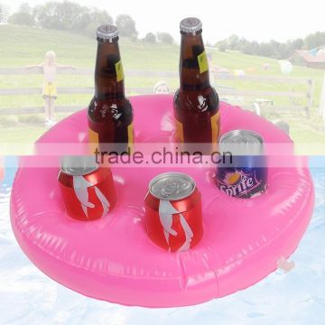 cheap factory price! inflatable drink holder beer cooler