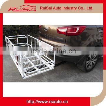 innovative car accessories online White aluminium car roof rack cargo carrier