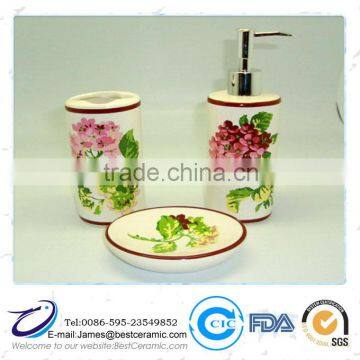 Pupular Dolomite Ceramic Bathroom Sets