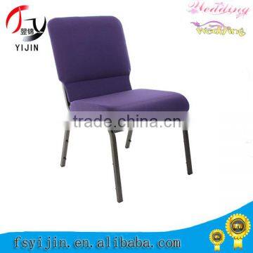 Guangzhou modern cheap production metal church chair