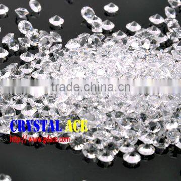 Unfoiled Diamante Confettie, Machine cut stone in bulk for garment