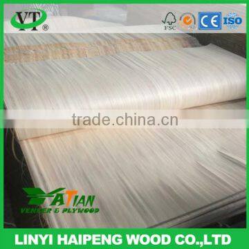 cheap price recon poplar face veneer from Linyi factory