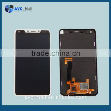 chinese phone parts LCD screen with digitizer assembly for Moto RAZR i XT890 white