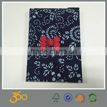 hot cardboard cover notebook,b5 size pretty linen cover for notebook