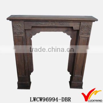 freestanding wood charm decorative fireplace mantel