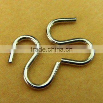 Fashion metal decorative steel s hooks