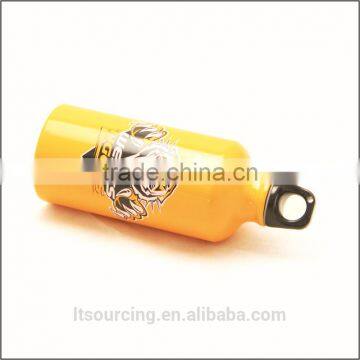 Good Price Best Quality Aluminum Yellow Water Bottle With a Tiger Logo photo-2