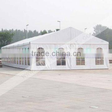 White Party Tent Gazebo Canopy with Sidewalls fire proof fabric