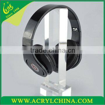 High Quality Clear Acrylic Headphone Display Stand