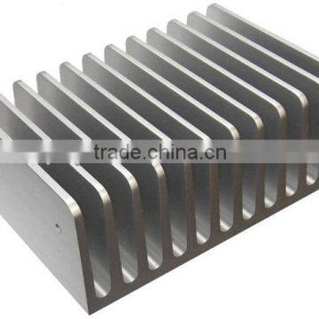 DIY custom extrusion aluminium heatsink price per kg from shanghai BV ISO certificated