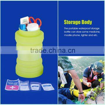 IP67 Camping Solar Lantern With Collapsible Storage Bottle photo-3