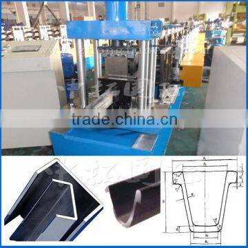 C channel roll forming machine with punching word, holes function for drywall