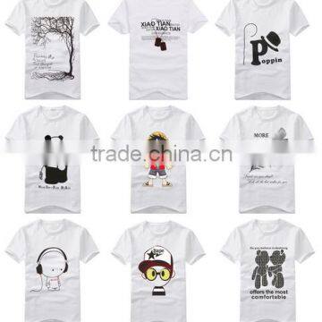 Organic Cotton T-shirt Printed Love Couple T-shirt Design photo-4