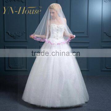 Belly Dance Silk Face Indian Muslin Wedding Veil photo-4