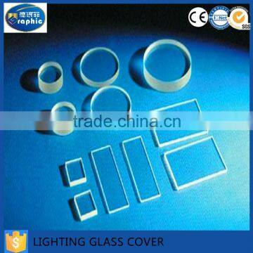 Shape Customized led panel thermal heat glass lamp