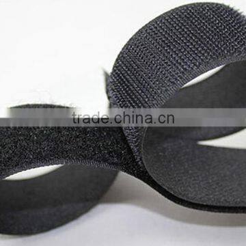 100% nylon black magic tape hook and loop strap