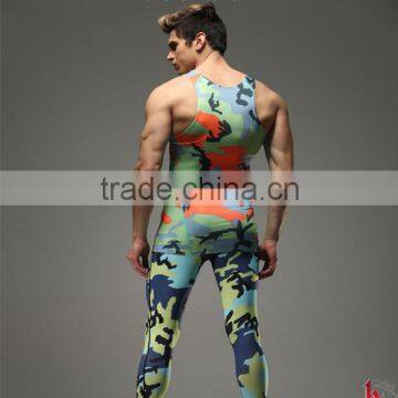 wholesale mens custom-made performance sleeve less compression shirt,compression wear for man fitness