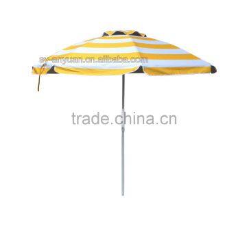 blue white stripe polyester fabric air umbrella for sale