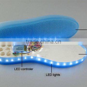 children led flash light shoes sole