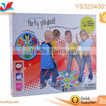 Kids party game electronic play mat musical chairs game playmat extra large play mat