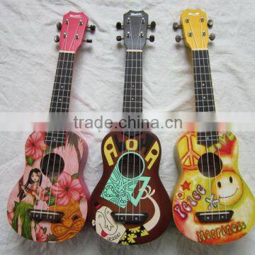 soprano 21 inch lovely ukulele/children guitar