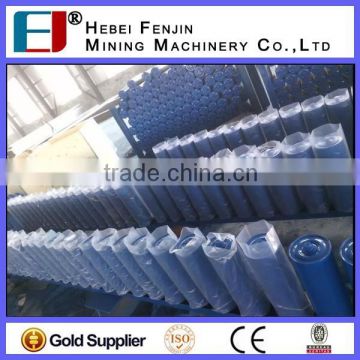 China Carbon Steel Pipe Conveyor Idler Trough Roller For Conveyor photo-6