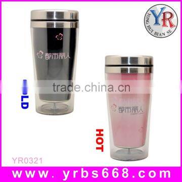 450ml Special Design Stainless Steel Made Color Changing Mug For Promotion Gift