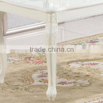 Classic Upscale 1 Dining Table and 6 Seater Wooden Dining Table and Chairs photo-5