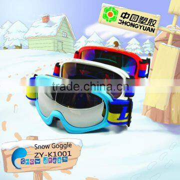 High Quality Snow Skiing Goggles with Spherical Dual PC Lenses