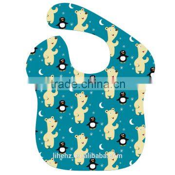 Infants & Toddlers Age Group Oxford cloth material printed technics eco-friendly waterproof feeding baby bib