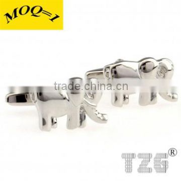 TZG05119 Stainless Steel Cuff Link Animal Cufflink