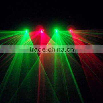 china manufacturer fairy laser light Four head RGB or RGBY or RGB+UV color laser