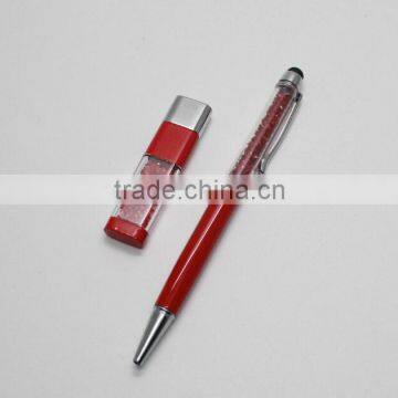 Hot Sell Cumstom USB Set, Gift Sets With USB Flash Driver and Pen photo-2