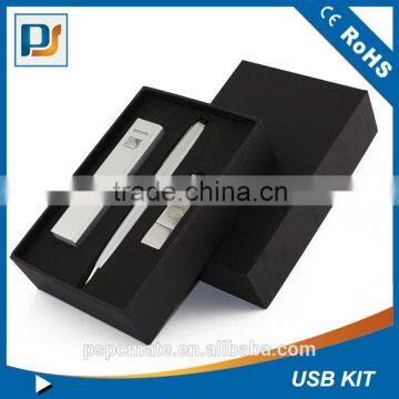 Mobile Accessories Power Bank Annual Gifts Set Portable Travel Kits 3 in 1 Power Bank/stylus /usb Flash Drive) photo-4