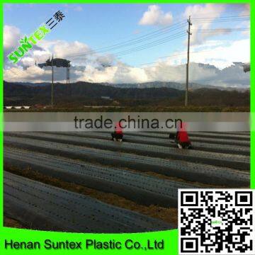 high quality 6 mil agricultural black mulch film with UV protection