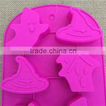 Ghost Shape Halloween Silicone Fondant Mold Cake Tools photo-5