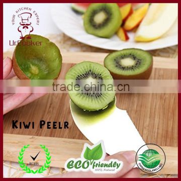 2 in 1 Stainless Stee Kiwi Peeler Fruit Knife Kiwi Parer