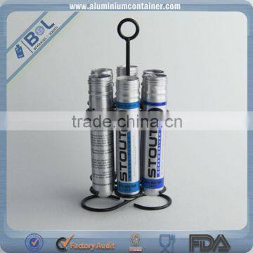 cosmetic aluminum round lipstick case