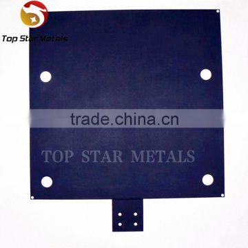 Platinum titanium anode plate for electrolysis