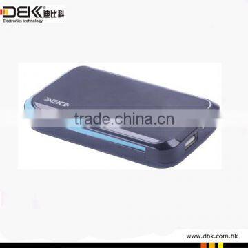 Best selling Factory price single USB output wallet portable power bank 7800mah for smartphone