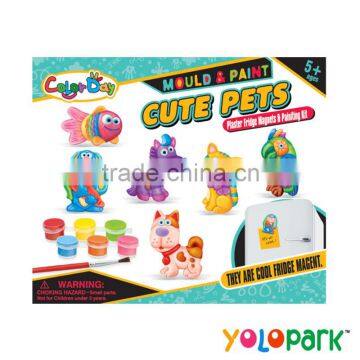 NEW! Plaster DIY Manual Color Drawing Toy, Kids Painting Toys Set With PROMOTION PRICE photo-3