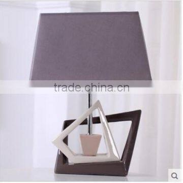 Fashion modern various color ceramic table lamp for bedside