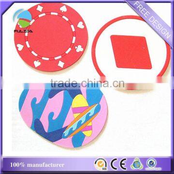 buy rubber soft pvc casino used poker play cards souvenir cup mat