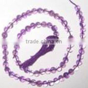 Amethyst Round Plain Beads 5mm