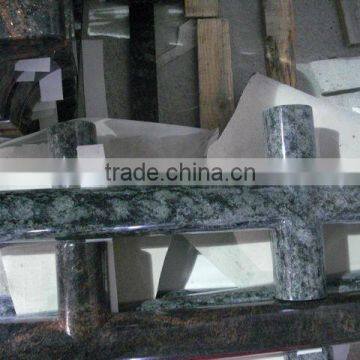 Vase Polished Red Granite Headstone Cemetery Grave Decorations photo-6