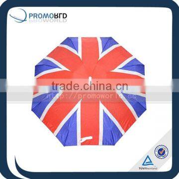 Umbrella Type Sublimation Foldable UK Flag Umbrella