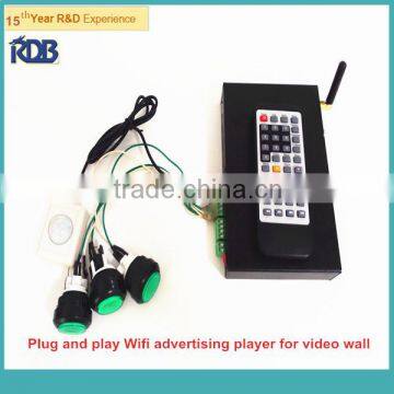 RDB Plug and play Wifi advertising player for video wall DS009-161