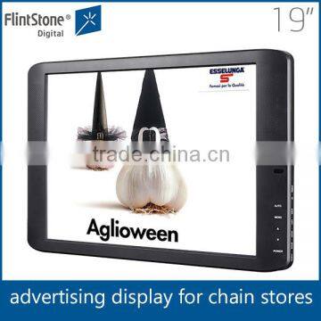 Flintstone 19 televisions, advertising televisions, wall mounting advertising tv