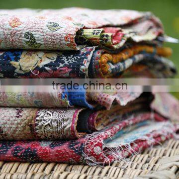 Vintage Kantha Quilt